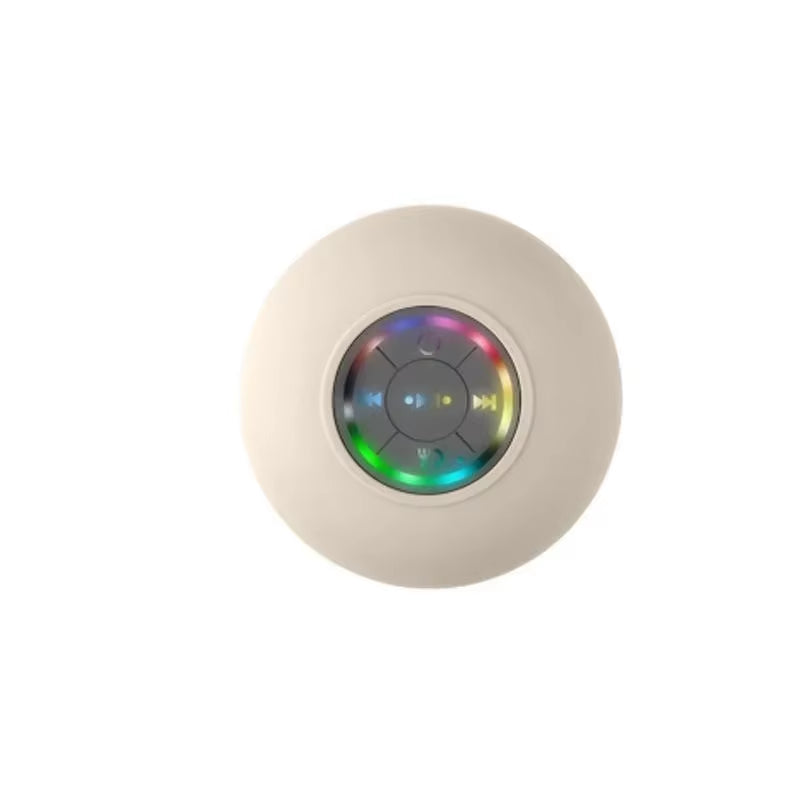 Portable Suction Cup Waterproof Luminous Bluetooth Speaker