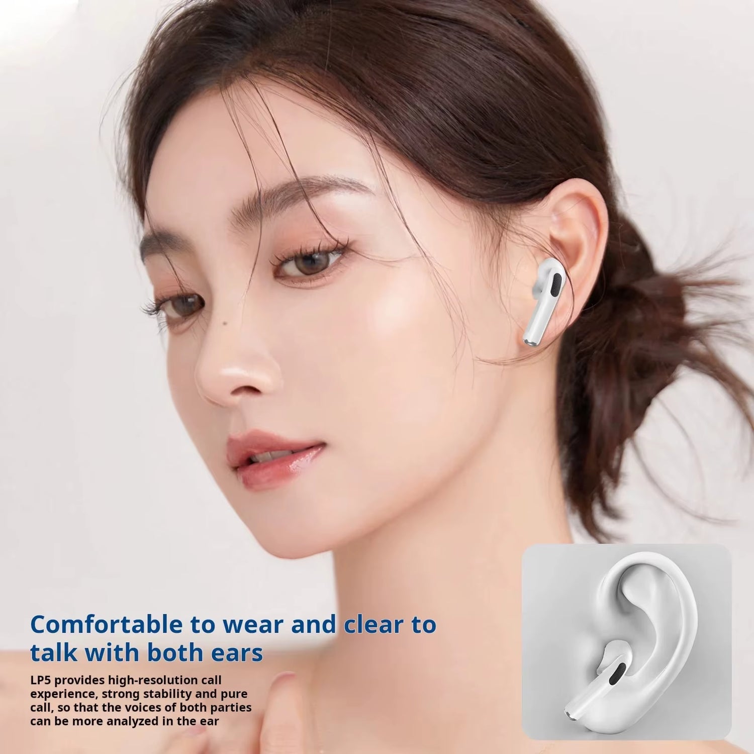 Original Air Pro True Wireless Bluetooth Earphones Headphones Hifi Sound Low Latency Noise Reduction Earbuds for Iphone Android